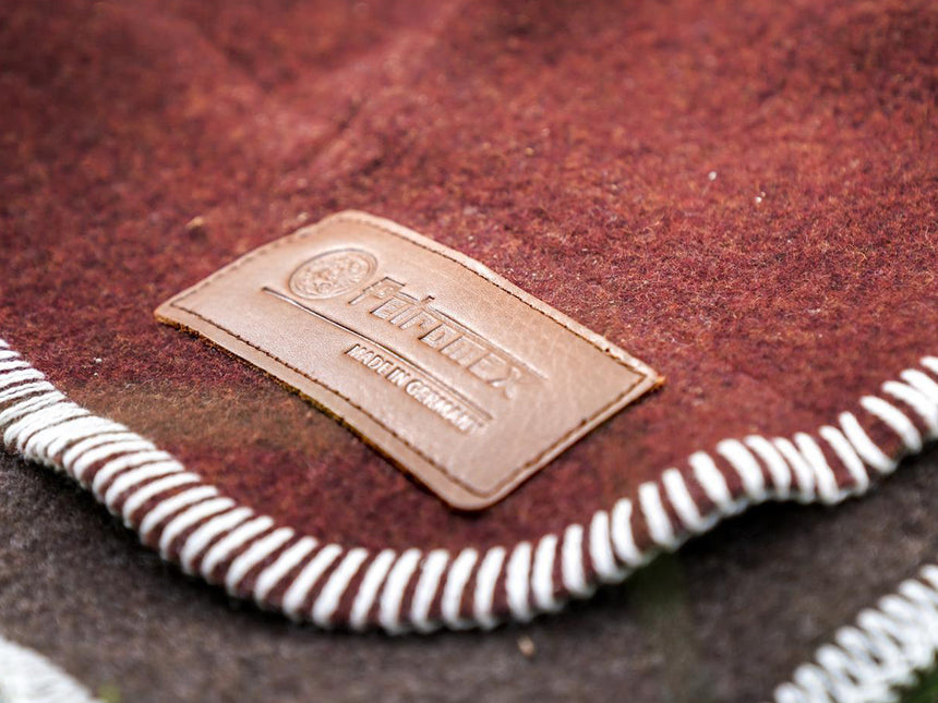 Petromax Petromax Wollen Deken Rood/Bruin 150 x 200 cm