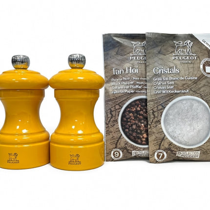 Peugeot Peugeot Bistrorama Zout & Peper Molen Saffraangeel Beukenhout 10 cm
