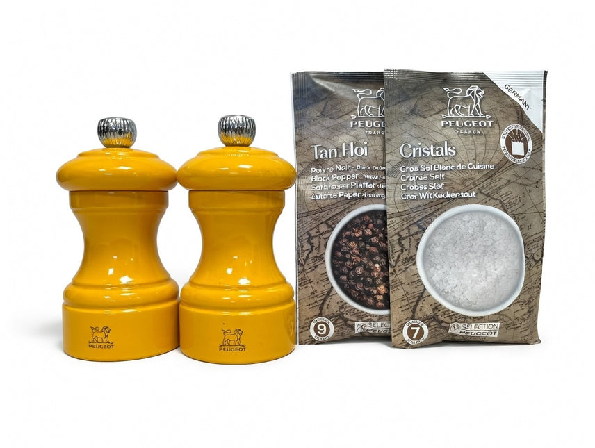 Peugeot Peugeot Bistrorama Zout & Peper Molen Saffraangeel Beukenhout 10 cm