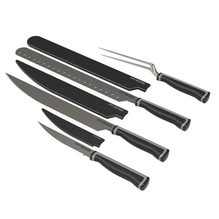 Pit Boss 4-teiliges BBQ-Messerset | BBQ-Messer