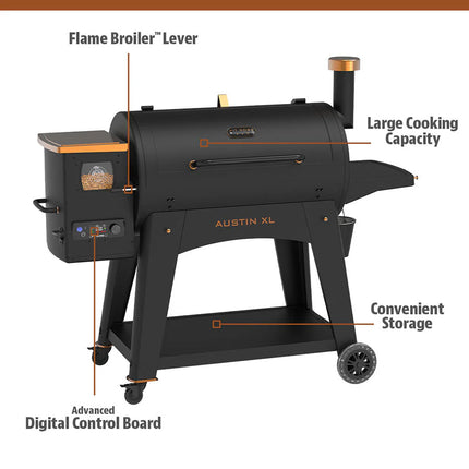 Pit Boss Pit Boss Austin XL Wood Pellet Grill ONYX Edition