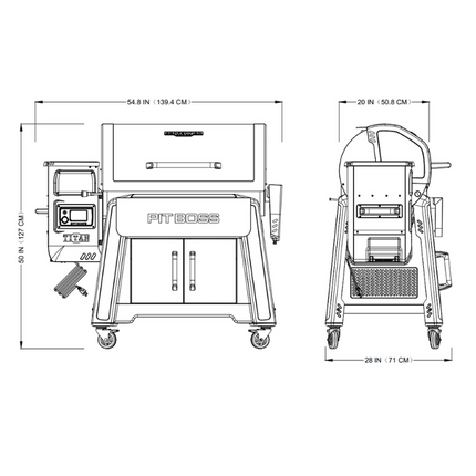 Pit Boss Pit Boss Competition Series Titan 1600