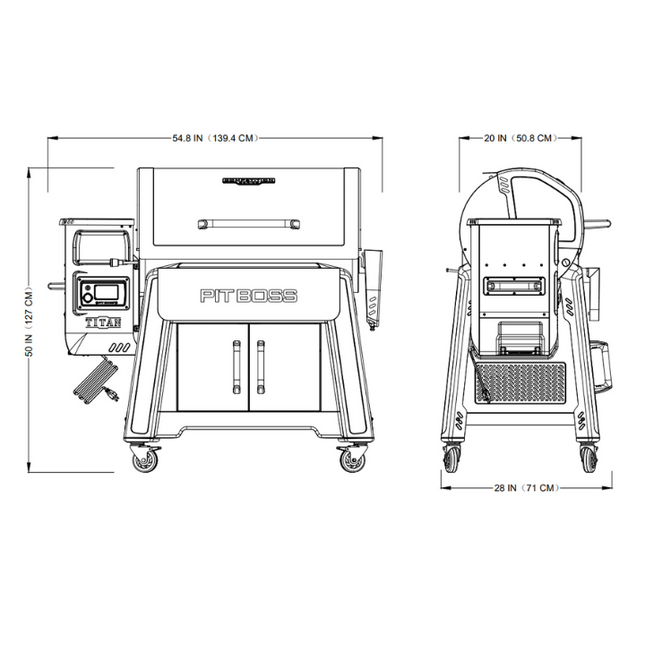 Pit Boss Pit Boss Competition Series Titan 1600