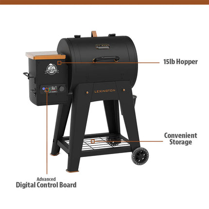 Pit Boss Pit Boss Lexington Wood Pellet Grill ONYX Edition