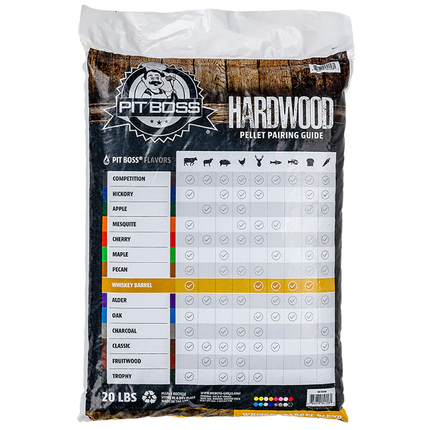 Pit Boss Pit Boss Whiskey Barrel Blend Pellets 9 kg