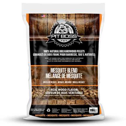 Pit Boss Transport Damage: Pit Boss Mesquite Blend Pellets 9 kg