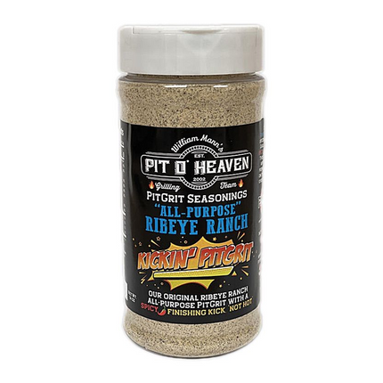 Pit o Heaven Pit O Heaven All Purpose Ribeye Ranch Kickin' Pitgrit 14 oz