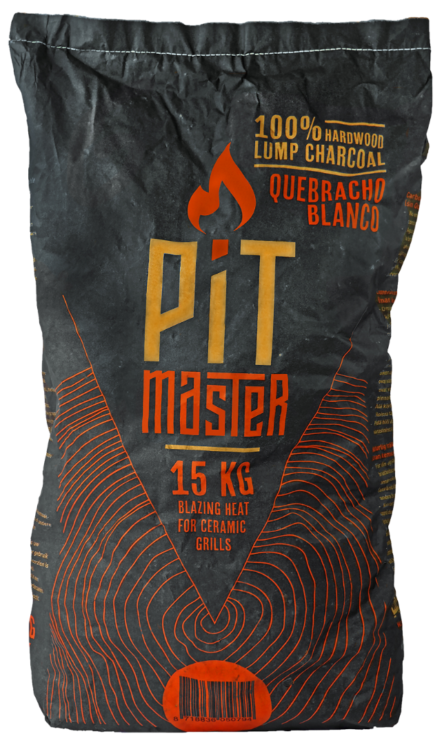 Pitmaster Lump Charcoal Quebracho Blanco 15 kg – Vuur Rook