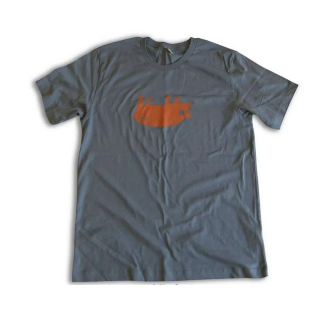 PK Grill PK Grills Pig Tee Shirt in Asphalt Orange