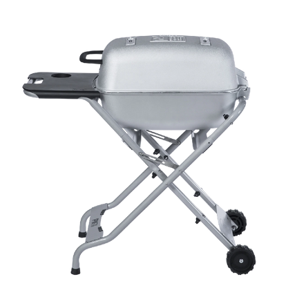 PK Grill PKTX Folding Stand for Original PK Grill + Smoker Classic Silver