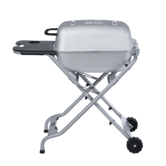 PK Grill PKTX Folding Stand for Original PK Grill + Smoker Classic Silver