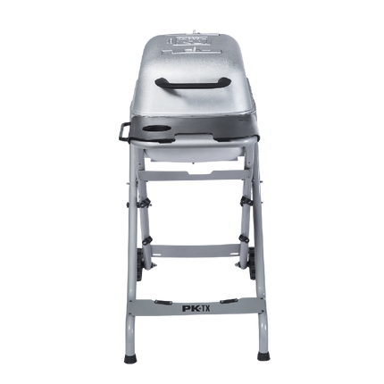 PK Grill PKTX Folding Stand for Original PK Grill + Smoker Classic Silver