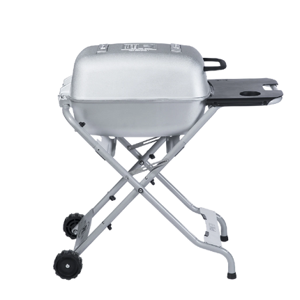 PK Grill PKTX Folding Stand for Original PK Grill + Smoker Classic Silver