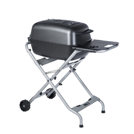 PK Grill PKTX Folding Stand for Original PK Grill + Smoker Graphite