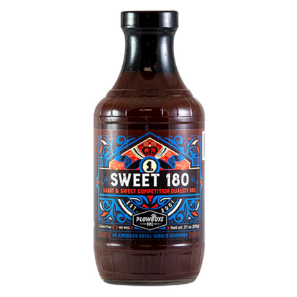 Plowboys Plowboys Barbecue Sweet 180 BBQ Sauce 16oz