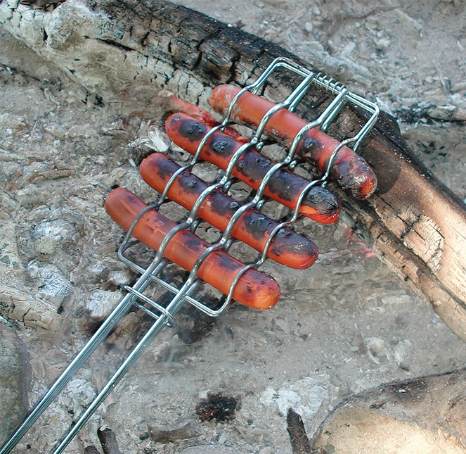 Rome's Industries Rome Pie Iron Hot Dog Roaster