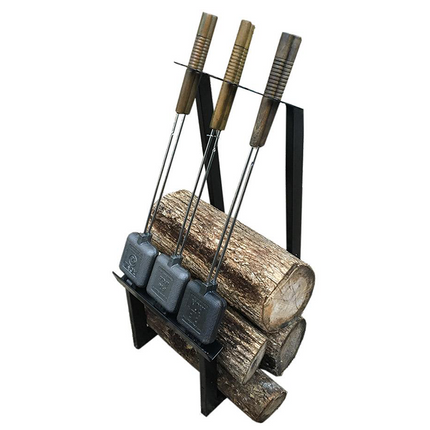 Rome's Industries Rome Pie Iron Kickstand + Firewood Rack
