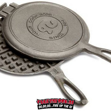 Rome's Industries Rome Pie Iron Old Fashioned Waffle Iron
