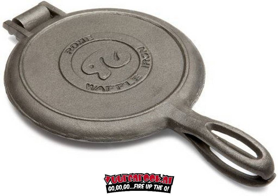 Rome's Industries Rome Pie Iron Old Fashioned Waffle Iron
