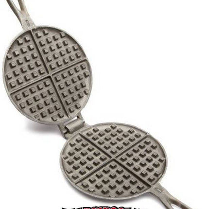 Rome's Industries Rome Pie Iron Old Fashioned Waffle Iron