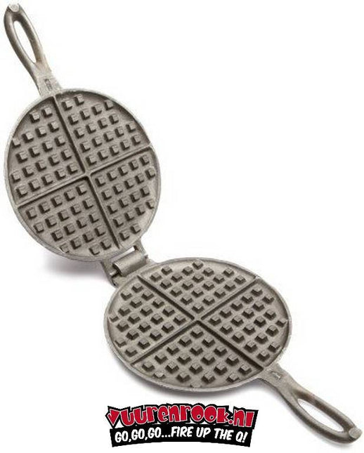 Rome's Industries Rome Pie Iron Old Fashioned Waffle Iron