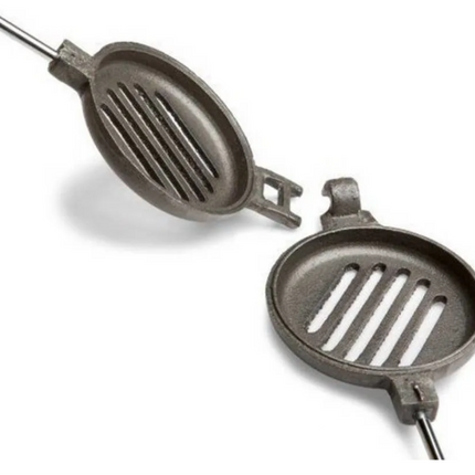 Rome's Industries Rome Pie Iron Wilderness Burger Griller