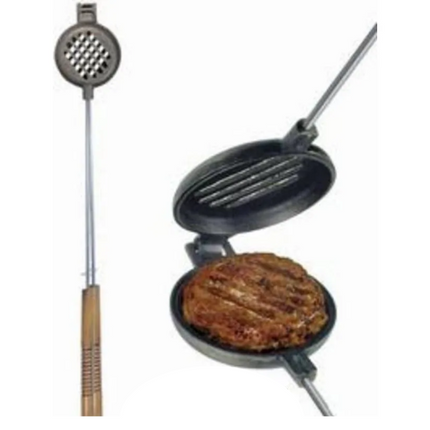Rome's Industries Rome Pie Iron Wilderness Burger Griller