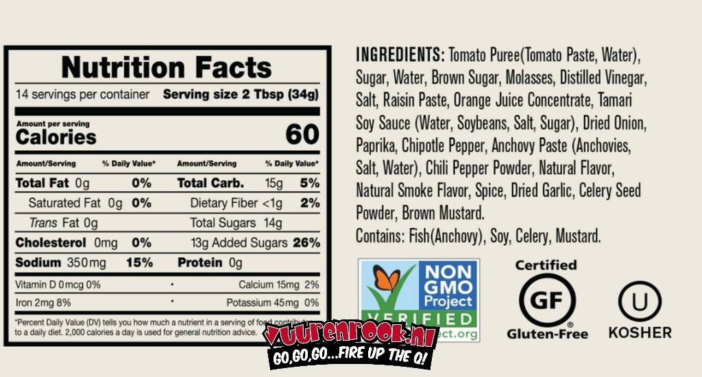 Rufus Teague Rufus Teague Touch O' Heat BBQ Sauce 16oz