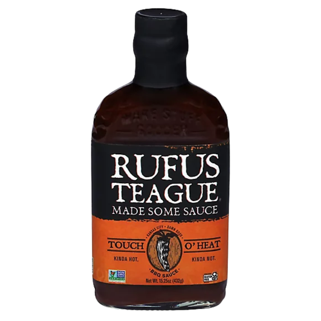 Rufus Teague Rufus Teague Touch O' Heat BBQ Sauce 16oz