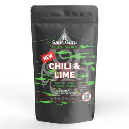 Saus.Guru Saus.Guru Chili & Lime Dry Rub 210 gram