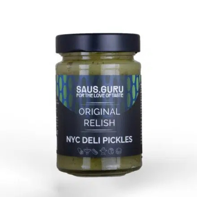 Saus.Guru Saus.Guru NYC Deli Pickles Original Relish 325 gram