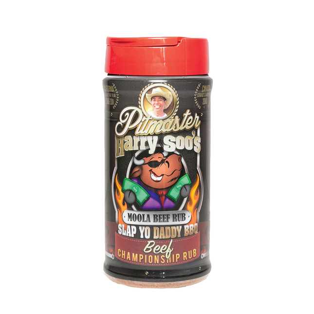 Slap Yo Daddy Slap Yo Daddy Moola Beef Hot + MSG Rub 12 oz