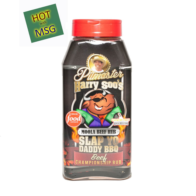 Slap Yo Daddy Slap Yo Daddy Moola Beef Hot + MSG Rub 26 oz