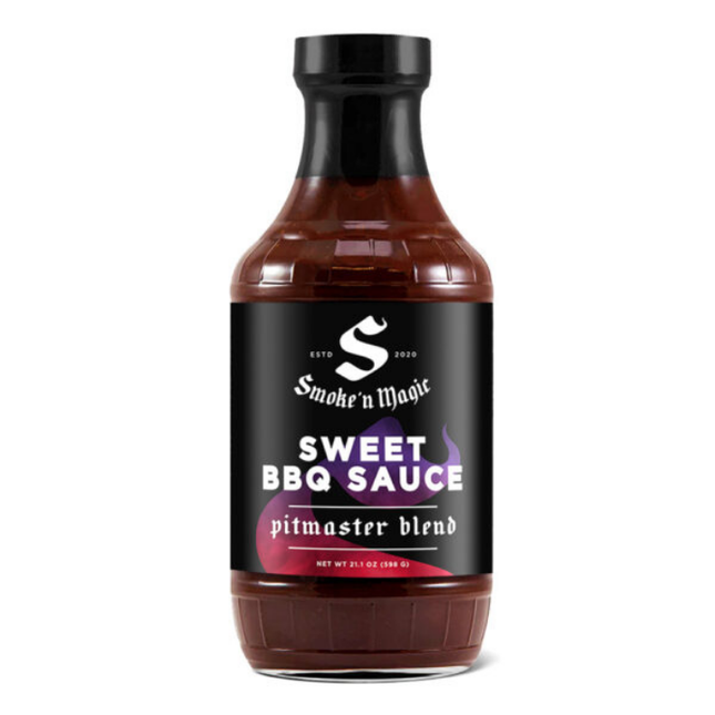 Smoke 'n Magic Smoke 'n Magic Sweet BBQ sauce 598 gram