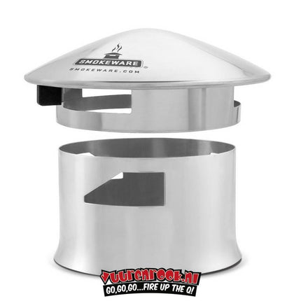 Smokeware Second Chance: Smokeware RVS Chimney Cap (Schoorsteen)