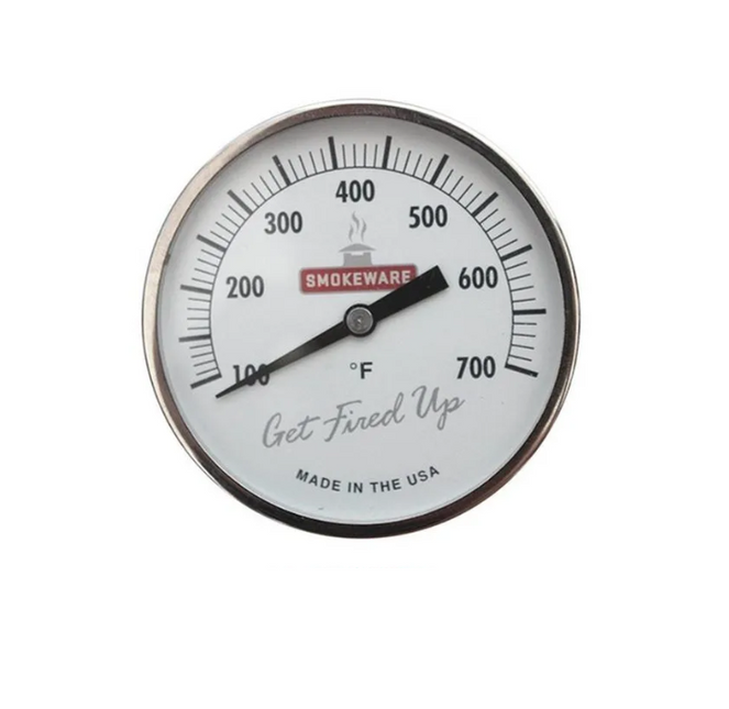 Smokeware Smokeware RVS Thermometer Wit °F 82mm