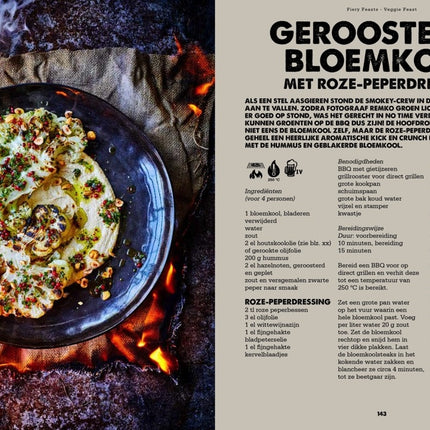 Smokey Goodness Smokey Goodness BBQ Feast on Fire GESIGNEERD