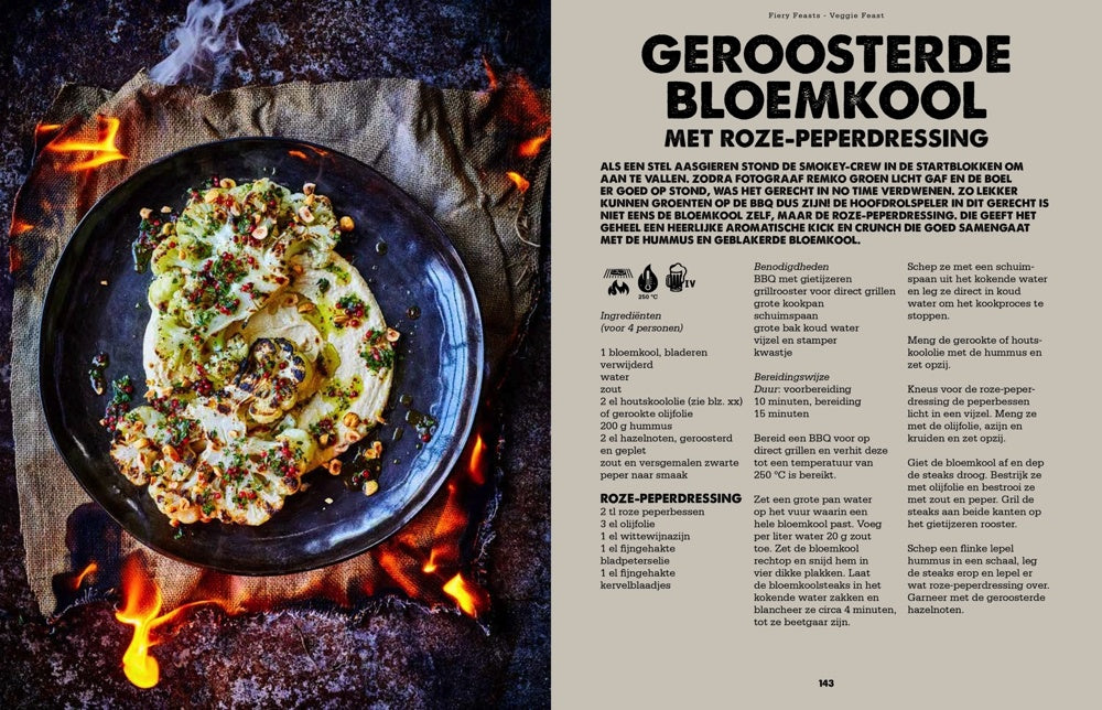 Smokey Goodness Smokey Goodness BBQ Feast on Fire GESIGNEERD