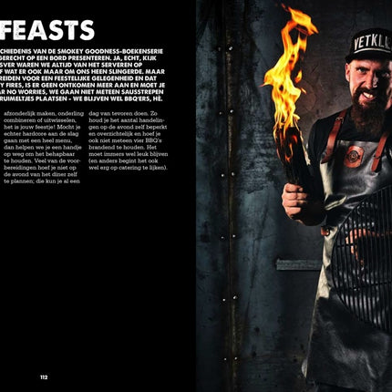 Smokey Goodness Smokey Goodness BBQ Feast on Fire GESIGNEERD