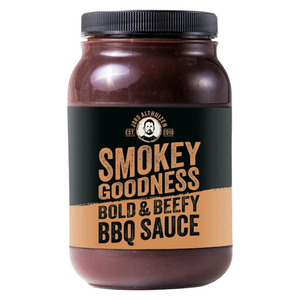 Smokey Goodness Smokey Goodness Bold & Beefy Premium BBQ Saus 500 ml
