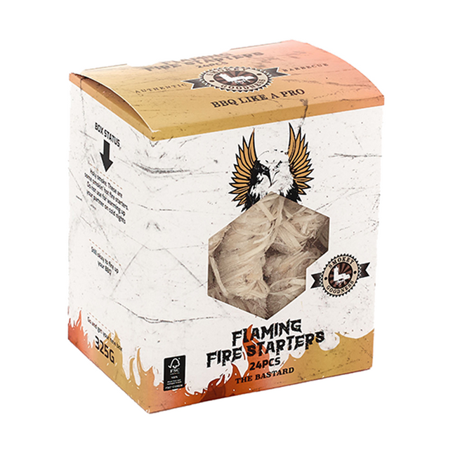 Smokey Goodness Smokey Goodness Flaming Fire Starters circa 24 stuks