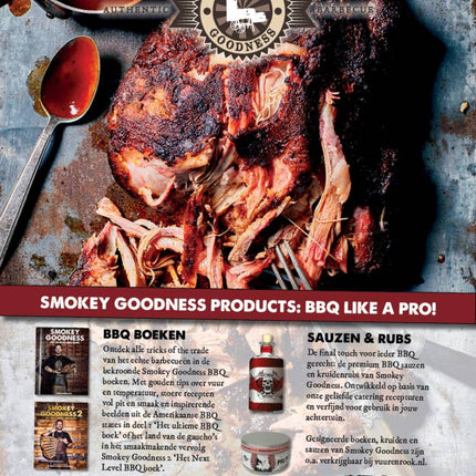 Smokey Goodness Smokey Goodness Het Ultieme BBQ Boek GESIGNEERD!