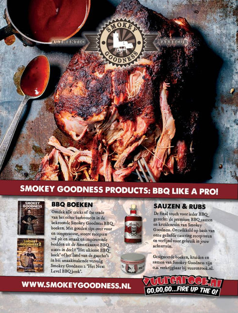 Smokey Goodness Smokey Goodness Het Ultieme BBQ Boek GESIGNEERD!