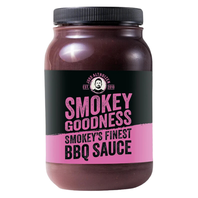 Smokey Goodness Smokey Goodness Smokey’s Finest Premium BBQ Saus 500 ml