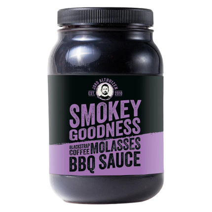 Smokey Goodness Sorry We Lost The Date... Smokey Goodness Blackstrap Coffee Molasses BBQ Saus 500 ml