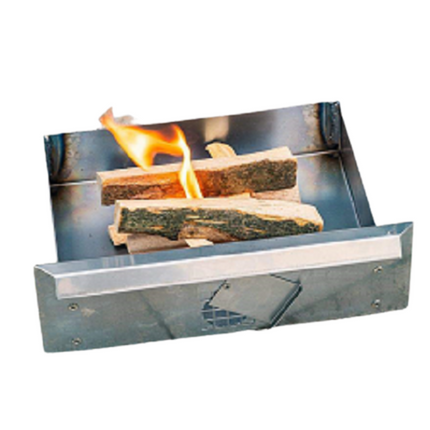 Smoki Locarno RVS Houtskool Lade