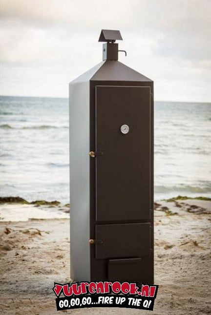 Smoki Vuur&Rook Professionele Dubbelwandige Rookoven 150 cm