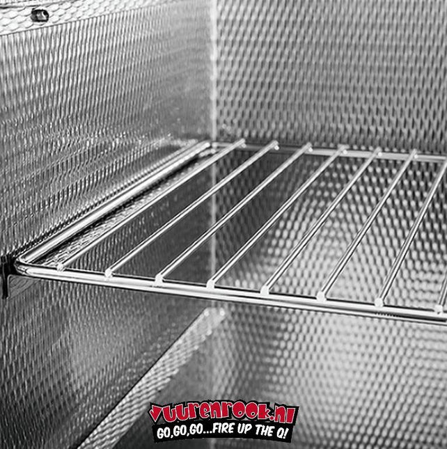 Smoki Vuur&Rook Rookoven Rooster RVS 34x25 cm