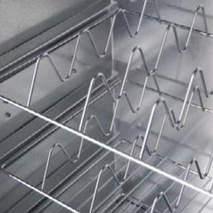 Smoki Vuur&Rook Rookoven Vis Rooster RVS 34x25 cm