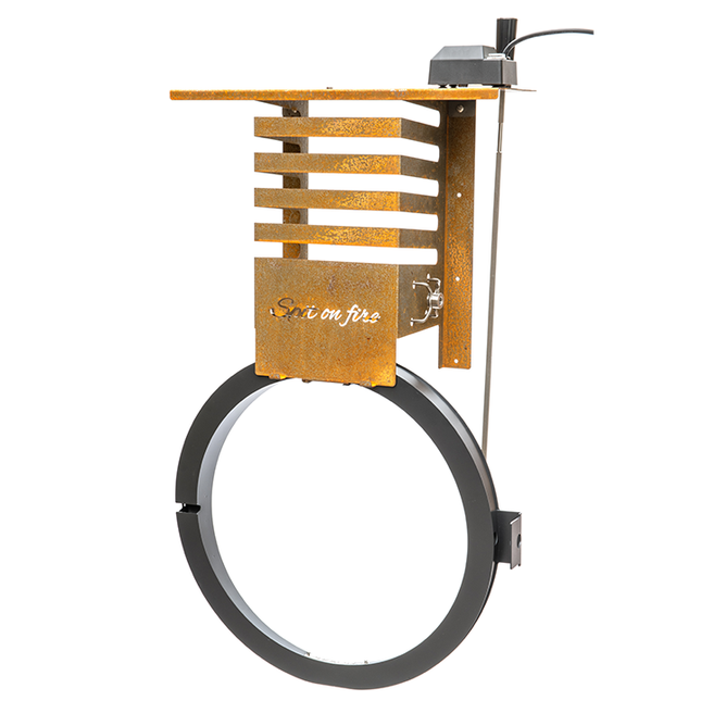 Spit on Fire The Spit on Fire Tool & Spit Holder Cortenstaal